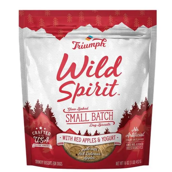 6/16 oz. Triumph Wild Spirit Red Apples & Yogurt - Treat